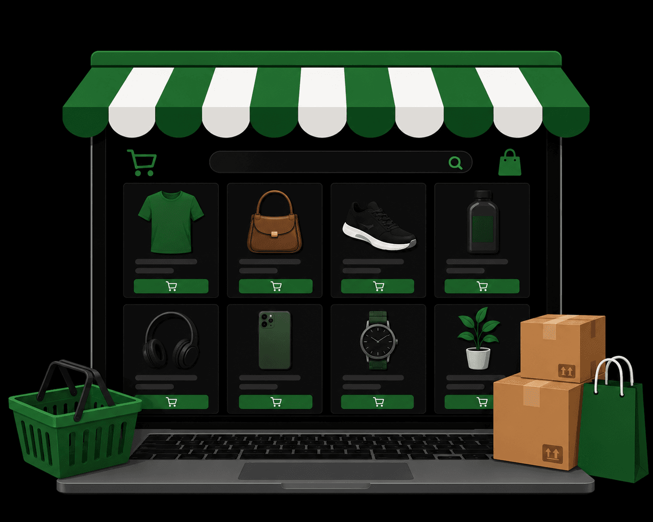 Products for sale on HANDI